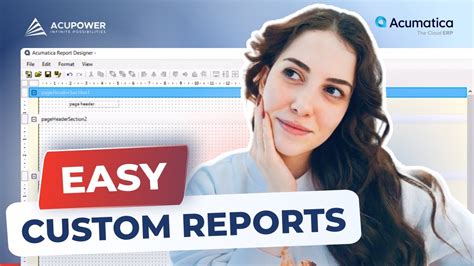 acumatica report designer|Getting Started with the Report Designer .